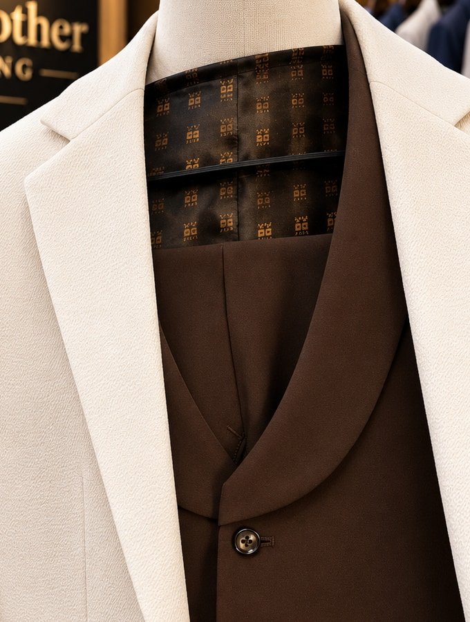 Horseshoe Waistcoat Detail